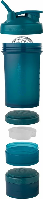 Groothandel 🤩 BLENDERBOTTLE ProStak PRO - OCEAAN - Eiwitshaker | Bidon | Shakebeker - 650 Ml - Shakebeker Met 2 Containers, Pillendoosje En BlenderBall Voor Eiwitshakes Zonder Klonten. Lekt Niet! 😉 8 Groothandel 🤩 BLENDERBOTTLE ProStak PRO - OCEAAN - Eiwitshaker | Bidon | Shakebeker - 650 Ml - Shakebeker Met 2 Containers, Pillendoosje En BlenderBall Voor Eiwitshakes Zonder Klonten. Lekt Niet! 😉 - Afbeelding 6