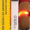Goedkoop 🧨 Gato Sports - Neon Led Armband USB - Groen 👏 -Nijdam Shop 261x840 2