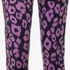 Uitgang 😍 Osaga Meisjes Sportlegging Met Luipaardprint - Paars - Maat 128 💯
