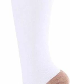 Hete verkoop 🎁 Faas Commerce Compressie Vliegtuigsokken - Steunkousen Voor Op Reis – Reis Sokken – Compressie Kousen – Reiskousen – Sportsokken - Wit - Maat 40 - 47 (L/XL) 🔥 -Nijdam Shop 279x840 3