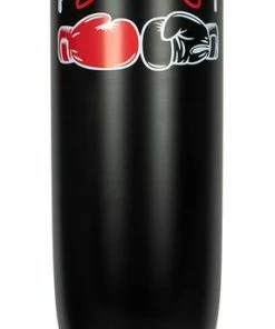 Gloednieuw ⭐ Get & Go - Bokszuil Opblaasbaar Met Vulbare Voet - Zwart/Rood ⌛