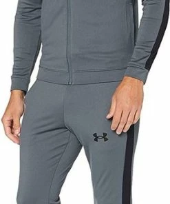 Beste Pirce 👏 Under Armour UA Knit Track Suit Heren Trainingspak - Maat S ✨