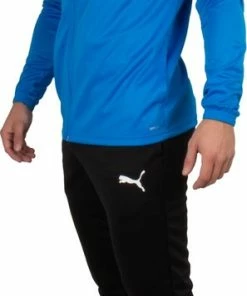 Beste deal 😍 Puma Teamrise Trainingspak - Maat M - Mannen - Blauw/zwart 🥰 -Nijdam Shop 297x840 2