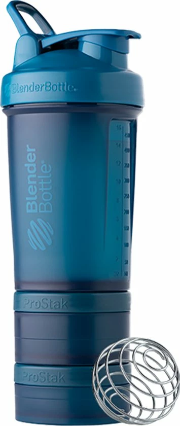 Groothandel 🤩 BLENDERBOTTLE ProStak PRO - OCEAAN - Eiwitshaker | Bidon | Shakebeker - 650 Ml - Shakebeker Met 2 Containers, Pillendoosje En BlenderBall Voor Eiwitshakes Zonder Klonten. Lekt Niet! 😉 3 Groothandel 🤩 BLENDERBOTTLE ProStak PRO - OCEAAN - Eiwitshaker | Bidon | Shakebeker - 650 Ml - Shakebeker Met 2 Containers, Pillendoosje En BlenderBall Voor Eiwitshakes Zonder Klonten. Lekt Niet! 😉