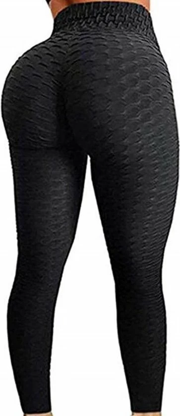 Korting 👍 LOUZIR Sportlegging-Yoga -Scrunch Butt-High Waist- Absorberend- Anti Cellulite Legging-Gym Sports -Legging Fitness Wear-Zwart- Maat S ⭐ 5 Korting 👍 LOUZIR Sportlegging-Yoga -Scrunch Butt-High Waist- Absorberend- Anti Cellulite Legging-Gym Sports -Legging Fitness Wear-Zwart- Maat S ⭐ - Afbeelding 3