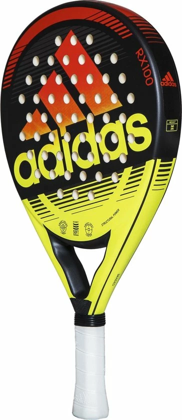 Flash-uitverkoop 💯 Adidas Rx 100 Padelracket - Zwart / Fluo Oranje / Fluogeel | Maat: Uni 🌟 4 Flash-uitverkoop 💯 Adidas Rx 100 Padelracket - Zwart / Fluo Oranje / Fluogeel | Maat: Uni 🌟 - Afbeelding 2