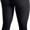 Goedkoopste 👏 Qrola Sportlegging Dames High Waist Maat M - Anti Cellulite / Cellulitis - Scrunch Butt - Sportbroek - Sport Legging Voor Fitness / Yoga / Vrije Tijd - Comfortabel – Size M – Zwart / Tiktok / Sportschool ⭐