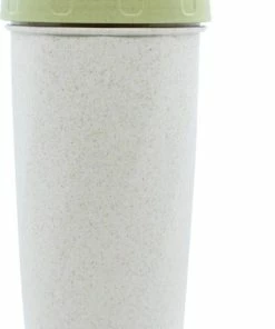 Gloednieuw 🧨 Ecofles Shakebeker - Bioplastic - 900ml - Geel Groen 🛒