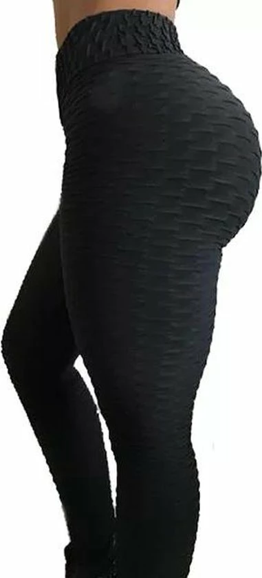 Korting 👍 LOUZIR Sportlegging-Yoga -Scrunch Butt-High Waist- Absorberend- Anti Cellulite Legging-Gym Sports -Legging Fitness Wear-Zwart- Maat S ⭐ 10 Korting 👍 LOUZIR Sportlegging-Yoga -Scrunch Butt-High Waist- Absorberend- Anti Cellulite Legging-Gym Sports -Legging Fitness Wear-Zwart- Maat S ⭐ - Afbeelding 8