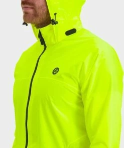 Uitgang 🌟 AGU GO Regenpak Essential Unisex - Geel - L - Dames & Heren - Waterdicht & Ademend 😉 -Nijdam Shop 406x840 1