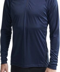 Coupon ✔️ Craft Eaze Ls Half Zip Tee Heren Sportshirt - Blaze - M 😀 -Nijdam Shop 413x840 1