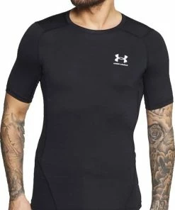 Goedkoopste 🧨 Under Armour UA HG Armour Comp SS Heren Sportshirt - Maat M 😍 -Nijdam Shop 418x840