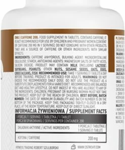 Gloednieuw ๐ Pre-Workout - Caffeine 200mg 200 Tablets OstroVit ๐ฅ 8 Gloednieuw ๐ Pre-Workout - Caffeine 200mg 200 Tablets OstroVit ๐ฅ -Nijdam Shop 437x840