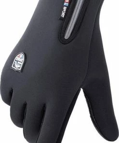 Hete verkoop 😉 Merkloos Waterdichte Handschoenen Met Antislip En Touchscreen - Zwart M - Powertouch Gloves 🥰