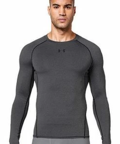 Goedkoopste 🧨 Under Armour UA HG Armour Comp SS Heren Sportshirt - Maat M 😍 -Nijdam Shop 459x840 4