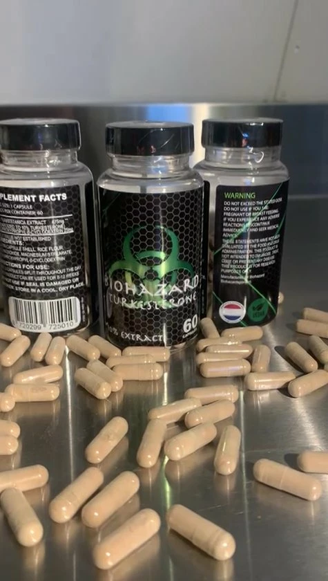 Begroting โญ Biohazard - Turkesterone - 10% Extract - 500mg - 60 Capsules - Testosterone Booster - Testosterone Capsules - Afvallen - Fatburner ๐ 4 Begroting โญ Biohazard - Turkesterone - 10% Extract - 500mg - 60 Capsules - Testosterone Booster - Testosterone Capsules - Afvallen - Fatburner ๐ - Afbeelding 2