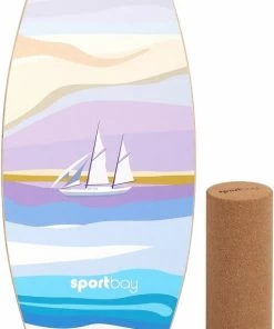 Flash-uitverkoop ❤️ Sportbay Spotbay® Pro Surfer Balance Board - Balansbord - Balance Trainer - Balanstrainer - Balanskussen - Surfboard - Skateboard - Volwassenen - Hout - Fitness ❤️