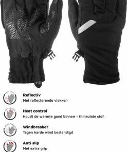 Kopen 👏 Luxe Winter Handschoen - Warm Door Dikke Stof En Thinsulate - Waterproof - Windvrij - Touchscreen Fietshandschoen - Reflecterend - Unisex R2 - Storm Winter Fietshandschoenen - Zwart - Maat XL / 9 ⌛ -Nijdam Shop 490x840 3