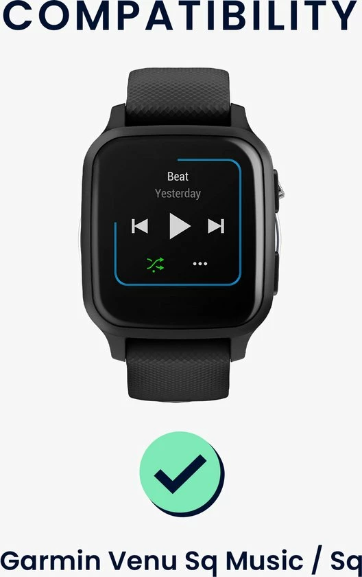 Coupon ๐งจ Kwmobile 2x Armband Voor Garmin Venu Sq Music / Sq - Bandjes Voor Fitnesstracker In Donkergroen / Beige ๐ 8 Coupon ๐งจ Kwmobile 2x Armband Voor Garmin Venu Sq Music / Sq - Bandjes Voor Fitnesstracker In Donkergroen / Beige ๐ - Afbeelding 6