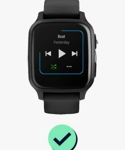 Promo ???? Kwmobile 2x Armband Voor Garmin Venu Sq Music / Sq - Bandjes Voor Fitnesstracker In Grijs / Oudroze ???? -Nijdam Shop 528x840 3