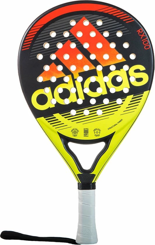 Flash-uitverkoop 💯 Adidas Rx 100 Padelracket - Zwart / Fluo Oranje / Fluogeel | Maat: Uni 🌟 3 Flash-uitverkoop 💯 Adidas Rx 100 Padelracket - Zwart / Fluo Oranje / Fluogeel | Maat: Uni 🌟