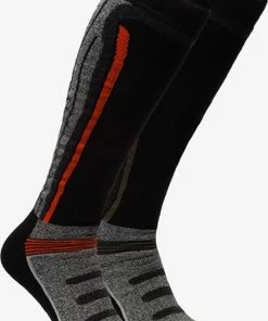 Uitgang 👍 2 Paar Mountain Peak Skisokken - Oranje - Maat 39/42 ⭐