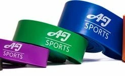 Top 10 😉 AJ-Sports Weerstandsbanden - Pull Up Bands EXTRA Heavy - Power Bands - Set Van 5 Banden - 5 Verschillende Weerstanden - Fitness Elastiek - Pull Up Pack Crossfit - Powerlifting Banden - Fitness - Workout - Inclusief Draagtas 👏 -Nijdam Shop 550x151 1