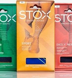 Beste deal ❤️ STOX Energy 🧦 Socks - Hardloopsokken Voor Mannen - Premium Compressiesokken - Running 🧦 Socks - Vochtafdrijvend - Voorkom Blessures & Spierpijn 😉 -Nijdam Shop 550x269 5