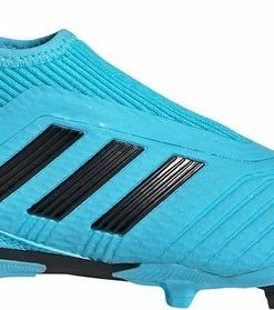 Kopen 👏 Adidas - Predator 19.3 LL FG - Veterloze Schoen - 28 - Blauw ✨