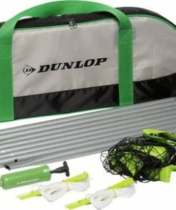 Nieuw 🔔 Dunlop Volleybalset - 609 X 220 Cm - Net, Bal En Pomp In Handige Draagtas 🎁