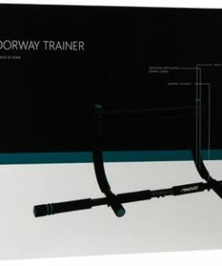 Begroting 😉 Avento Multi-Fitness Deurpost Trainer - Zwart ✨ -Nijdam Shop 550x309 21