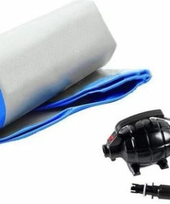 Gloednieuw ❤️ Innovative Outdoor AirTrack Pro - Turnmat | 4 Meter | Gymnastiek | Fitness Mat | Waterproof | Opblaasbaar | INCL. 600W Elektrische Pomp ✔️ -Nijdam Shop 550x314