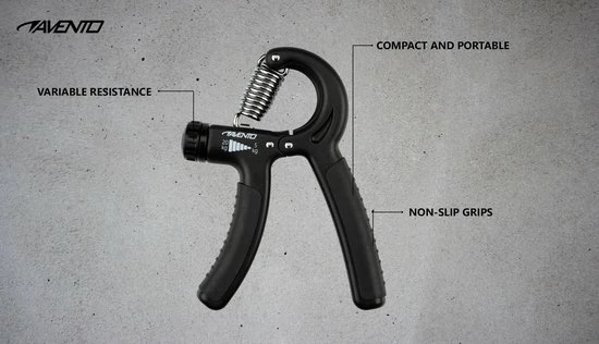 Beste Pirce ๐ Avento Handknijper Verstelbaar - 5-20 Kg - Zwart/Grijs ๐งจ 6 Beste Pirce ๐ Avento Handknijper Verstelbaar - 5-20 Kg - Zwart/Grijs ๐งจ - Afbeelding 4