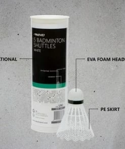 Nieuw 🥰 Avento 5 Badminton Shuttles - Wit 🤩 -Nijdam Shop 550x316 5