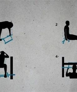 Begroting 😉 Avento Multi-Fitness Deurpost Trainer - Zwart ✨ -Nijdam Shop 550x317