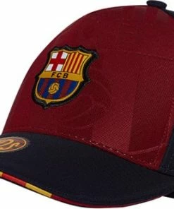Goedkoopste 😀 State Of Football Fc Barcelona Cap - Navy Red - Kids ⭐