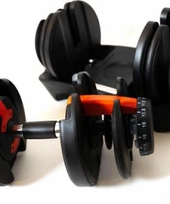 Groothandel 🤩 Magnify® Verstelbare Dumbbell - Gewichten - Kunststof - 24 KG - 1 Dumbbell ✔️ -Nijdam Shop 550x362 1