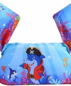 Korting 😍 Merkloos Zwemvest Kinderen - Zwembandjes - Drijfvest - Puddle Jumper - 2-6 Jaar - 14-25 KG - + GRATIS Antislip Placemat BPA Vrij - Blauw 🧨