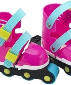 Promo 👍 Rolschaatsen Met Brede Wielen - Imaginarium - Verstelbare Skates - Inclusief Helm, Beschermers, Tas En Pionnen - Roze 🤩 -Nijdam Shop 550x364 5