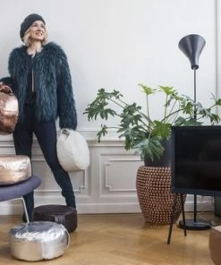 Beste deal 🔔 CLAUDS - Leren Meditatiekussen - Zilver ⭐ -Nijdam Shop 550x365 1