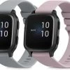 Promo 🔔 Kwmobile 2x Armband Voor Garmin Venu Sq Music / Sq - Bandjes Voor Fitnesstracker In Grijs / Oudroze 🔔 -Nijdam Shop 550x366 65