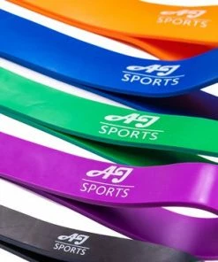 Top 10 😉 AJ-Sports Weerstandsbanden - Pull Up Bands EXTRA Heavy - Power Bands - Set Van 5 Banden - 5 Verschillende Weerstanden - Fitness Elastiek - Pull Up Pack Crossfit - Powerlifting Banden - Fitness - Workout - Inclusief Draagtas 👏 -Nijdam Shop 550x366 75