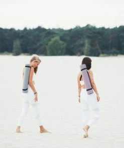 Groothandel 🛒 Tunturi PVC Yogamat - Fitnessmat 4mm Dik - Antraciet Met Print - Incl. Gratis Fitness App 🔥 -Nijdam Shop 550x367 10