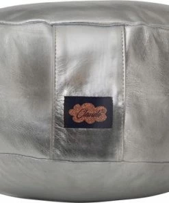 Beste deal ๐ CLAUDS - Leren Meditatiekussen - Zilver โญ