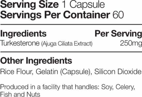 Nieuw ✨ Pure Labs Nutrition - Turkesterone ❤️ 4 Nieuw ✨ Pure Labs Nutrition - Turkesterone ❤️ - Afbeelding 2
