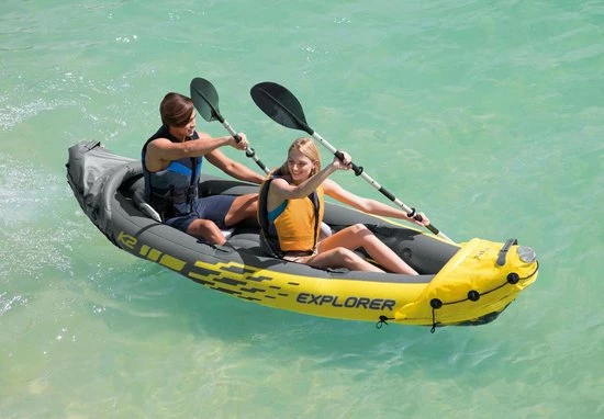Begroting ๐ Intex Explorer K2 Kayak - 2 Persoons - Geel ๐ 9 Begroting ๐ Intex Explorer K2 Kayak - 2 Persoons - Geel ๐ - Afbeelding 7