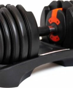 Groothandel 🤩 Magnify® Verstelbare Dumbbell - Gewichten - Kunststof - 24 KG - 1 Dumbbell ✔️