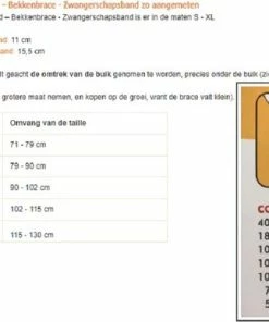 Top 10 🥰 Super Ortho Bekkenband – Bekkenbrace - Zwangerschapsband 😀 -Nijdam Shop 550x387 3