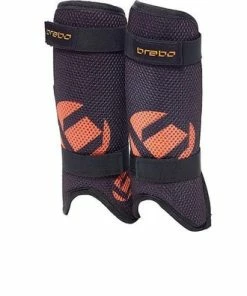 Beste Verkoop ๐ Brabo Shingrd. F3 Mesh Jr. - Hockey Scheenbeschermers - Maat XXS - Zwart ๐