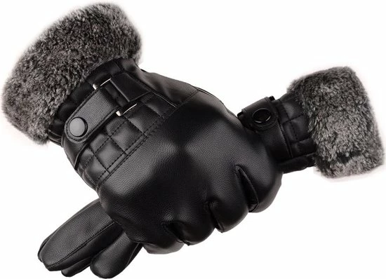 Kopen ๐ Sitna Winter Fleece Handschoenen Touchscreen Finger Tips - Anti-Slip Touchscreen Handschoenen - Winddicht Leren Handschoen Met Fleece Voering - One-Size - Zwart โ 5 Kopen ๐ Sitna Winter Fleece Handschoenen Touchscreen Finger Tips - Anti-Slip Touchscreen Handschoenen - Winddicht Leren Handschoen Met Fleece Voering - One-Size - Zwart โ - Afbeelding 3